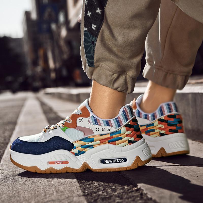 Herrenschuhe Sneakers Herren Freizeitschuhe Tenis Luxusschuhe Trainer Race Atmungsaktive Schuhe Mode Halbschuhe Laufschuhe für Herren