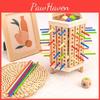 Wooden Stick Montessori Puzzle Toy For Kids Educational Game Board Fun Activity