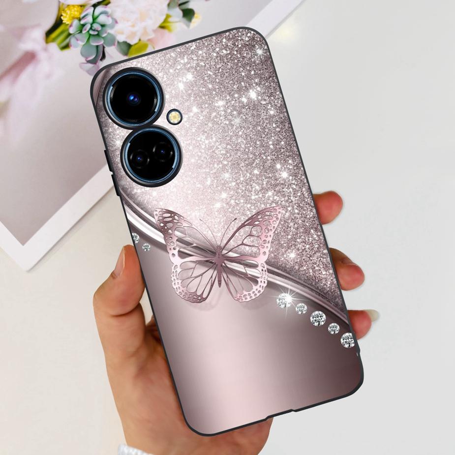 For Tecno Camon 19 Neo Case CH6i New Fashion Painted Cover Soft Silicone Phone Case For Tecno Camon 19 Pro 5G Camon19 Neo Bumper