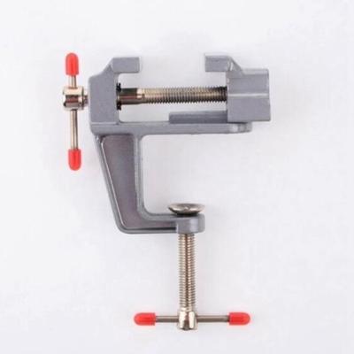 Aluminium Alloy Vise Table Tongs Vintage Bench Vise Pliers Mini Clamp Diy Tool