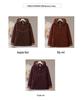 New Style Winter Plus Velvet Thick Fleece Hooded Zipper Jacket for Middle-Aged & Elderly Women