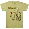 Męska koszulka Slim Fit z albumem Nirvana Incesticide, rozmiar M, kolor selerowy, koszulka unisex
