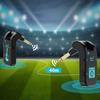 48K/16bit Guitar Transmitter&Receiver Rotatable Wireless Guitar Adapter Set  UHF Guitar