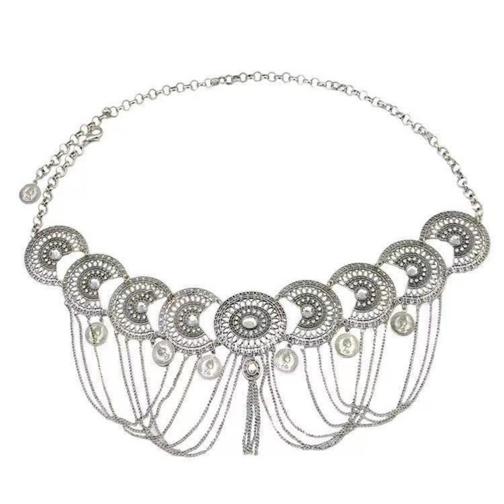 Tassel Belly Chain Vintage Waist Chain Belt Dance Belt Dance