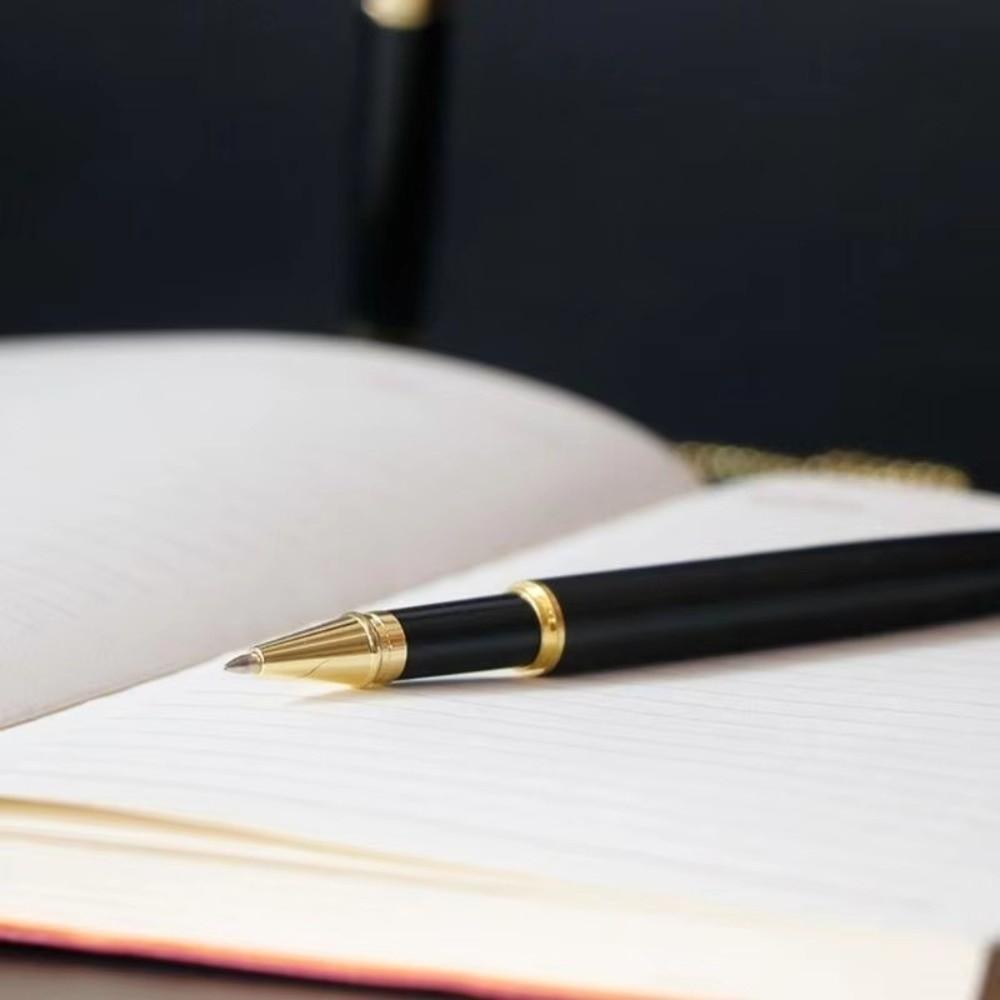 Fixed Chain Signature Pen Rotating Design Security Pen Security Design Retractable Pen  Bank Use