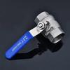 Fengzhi 304 Stainless Steel Two-Piece Threaded Ball Valve