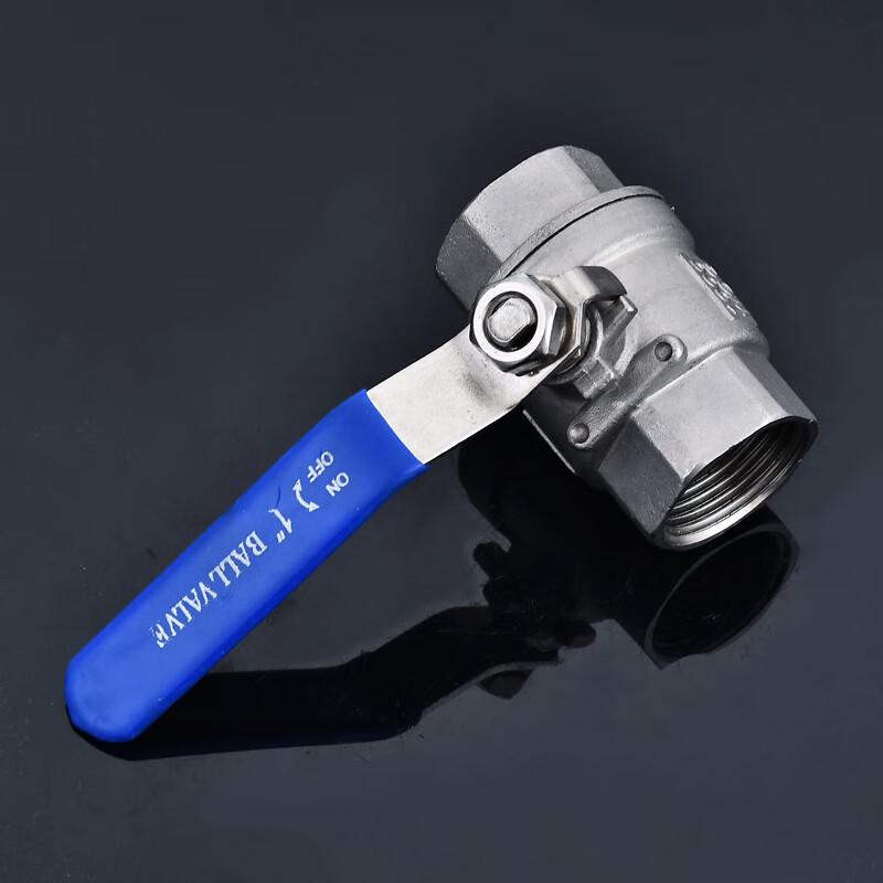 Fengzhi 304 Stainless Steel Two-Piece Threaded Ball Valve