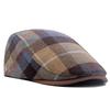 Czapka Forward Jesienno-zimowa męska beretowa ciepła czapka Artsman Brytyjska czapka w kratę