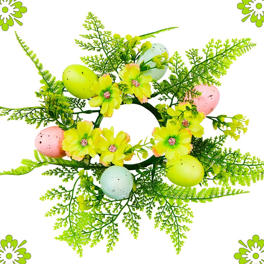 Easter Wreath Spring Egg Berry Eucalyptus Leaf Wreath Eucalyptus Home Decor Simulation Wreath