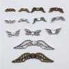 20pcs Angel Wing Small Hole Beads For Jewelry Making Antique Silver Color DIY Crafts Making Findings Handmade Jewelry Findings