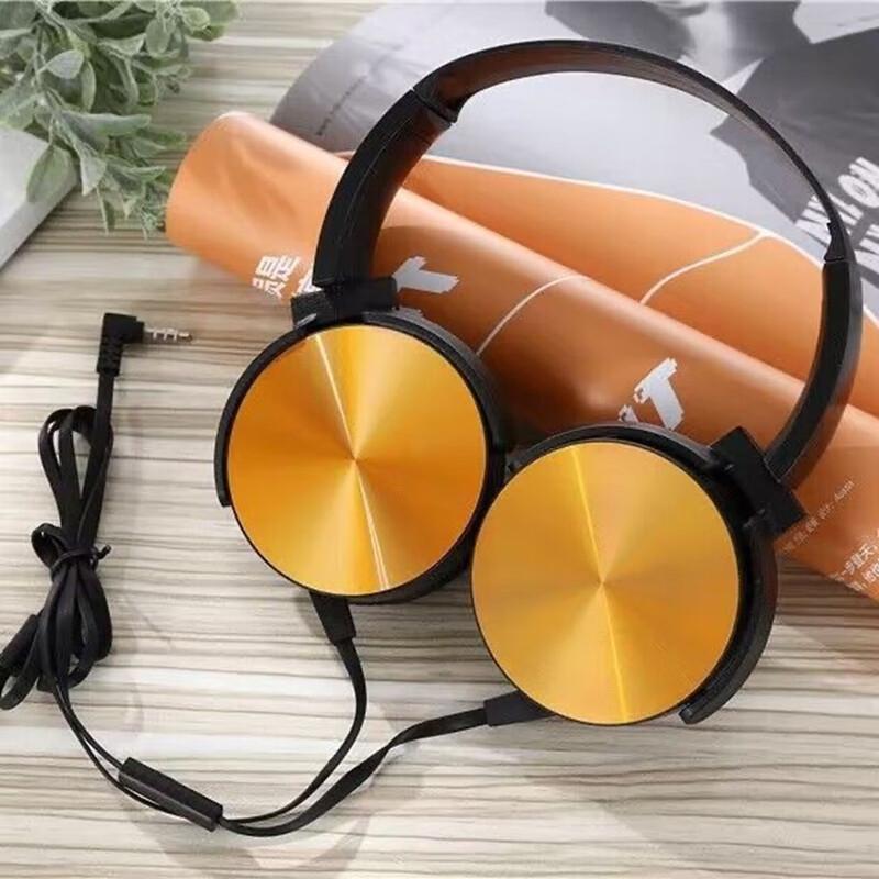 ERXUNG XB450 Wired Over-Ear Headphones with Mic