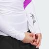 Adidas Jay3lle Striped Slim Fit Long Sleeve T-Shirt Women Tops White IT0872