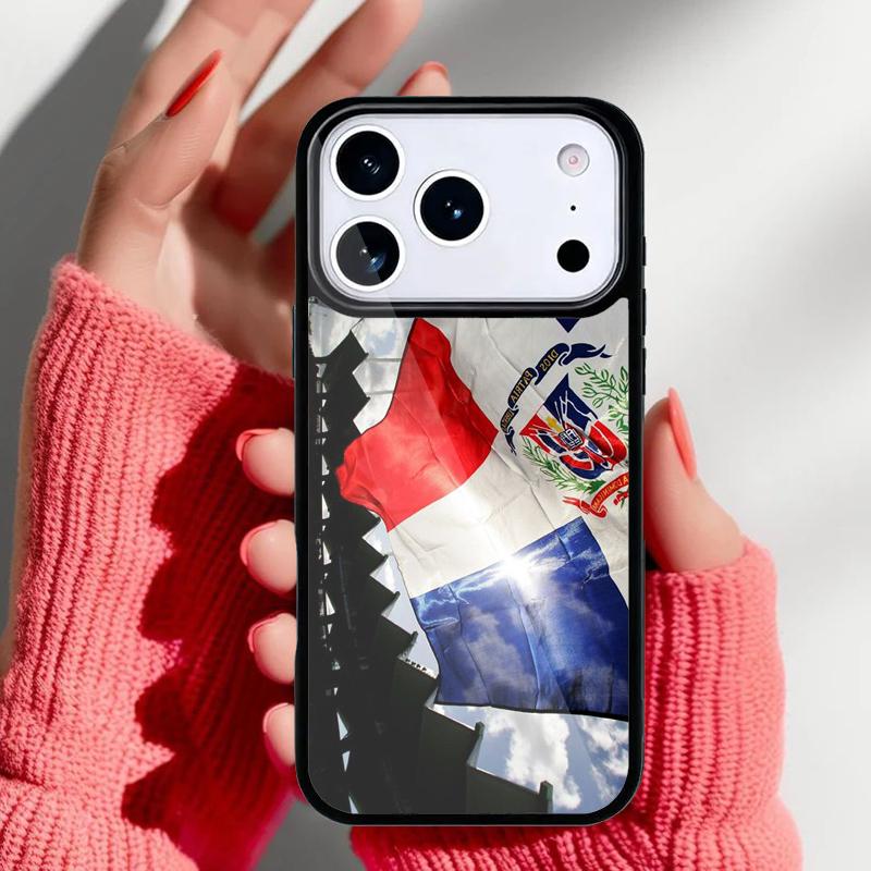 Dominica Flag Phone Case for iPhone 17 16 15 14 13 Pro Max Back Cover for 12 11 Pro Coque