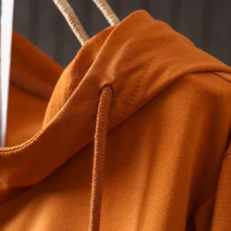 Sudadera para Mujer Algodón Oversize con Capucha Gruesa Suelta Casual Jersey Manga Larga Top Sudadera