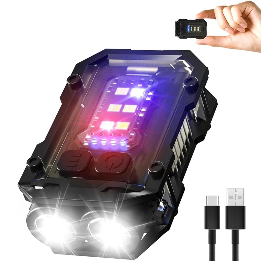 Powerful Pocket Torch Light Magnetic Flashlight Super Bright LED Multifunctional Linterna COB LED EDC Mini Keychain Flashlight