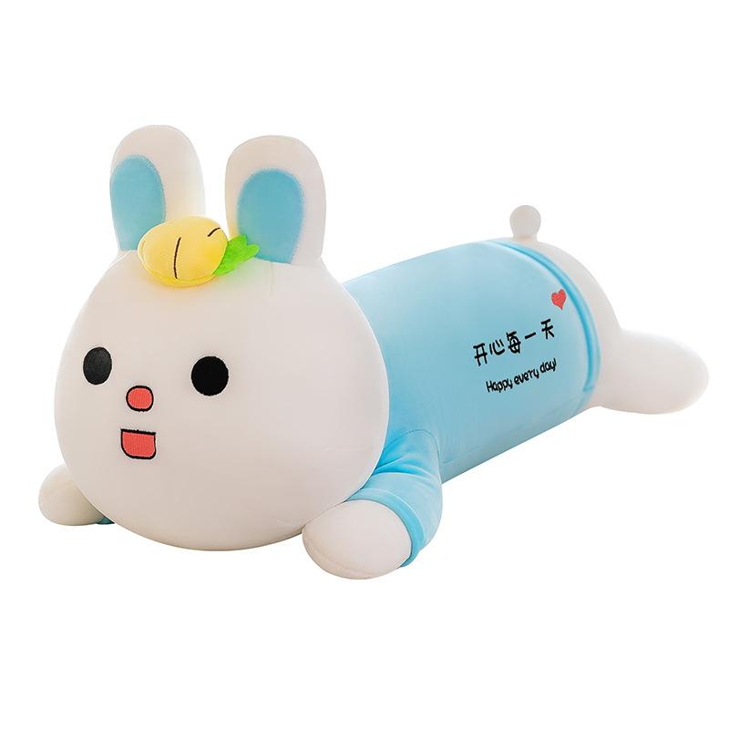 New Party Radish Rabbit Plush Toy Large Female Leg Sleeping Leg Throw Pillow Doll Birthday
