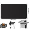 Barbecue Stove Mat Outdoor BBQ Fireproof Pad Reusable High Temperature Resistant Fire Pot Barbecue Fireproof Mat Easy Clean