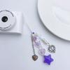 Cute Star Bead Tassels Pendant Phone Straps Lanyard Pocket Keychain Strap Backpack Charm Car Keys Decoration Chain
