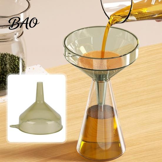 Universal Funnel 2Pcs Wide Mouth Kitchen Filling Funnel, Oils Liquid Soy Sauce Powder Food Grade Canning Transfer for Bottles & Jars Easy Clean