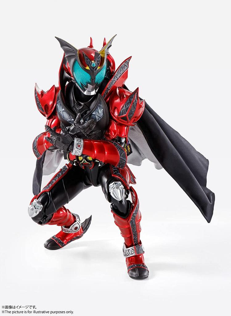 TAMASHII NATIONS Kamen Rider Dark Kiva přibližně 150 mm malovaná pohyblivá figurka SHFiguarts (Šinkocho Seiho) PVC a ABS