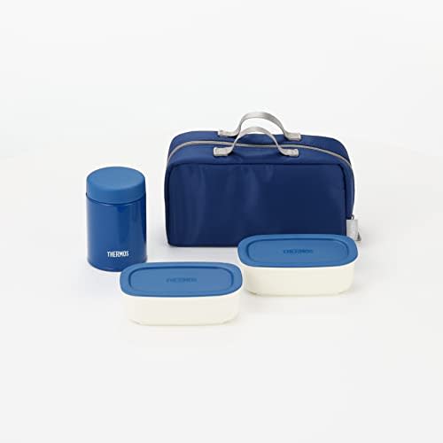 Thermos Vacuum Insulated Soup Lunch Set Navy JEA-800 NVY