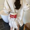 Mini mobile phone bag new fashion trend temperament shoulder bag niche design drum bag