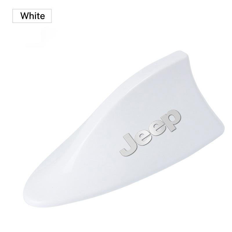 Car External Shark Fin Antenna for Jeep Grand Cherokee Wrangler Renegade Compass Patriot Radio Signal Aerial Accessories AJU1