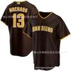 San Diego Padres 13 Machado Elite Stitched Baseball Jersey Cap Men Unisex Fan Apparel Fall