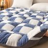 WTEMPO Plaid Pattern High-quality Double-sided Four Seasons Mattress Foldable Thick Soft Mattress Hotel School Dormitory Mattress