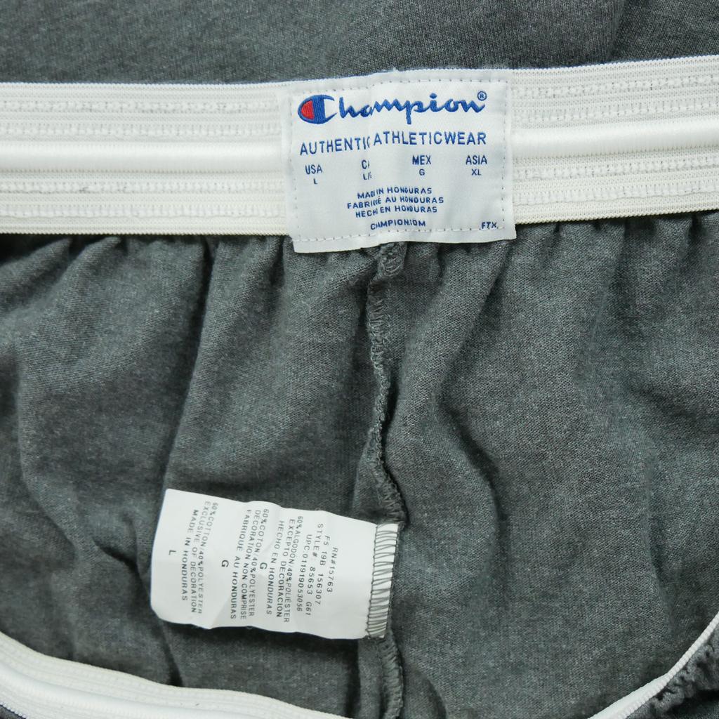 Champion Short Homme Taille L Gris #QWE7100