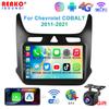 2 Din Android 12 Car Radio for Chevrolet Cobalt 2 2011 - 2018 Multimedia Video Player 4G Carplay Stereo GPS DVD Head Unit