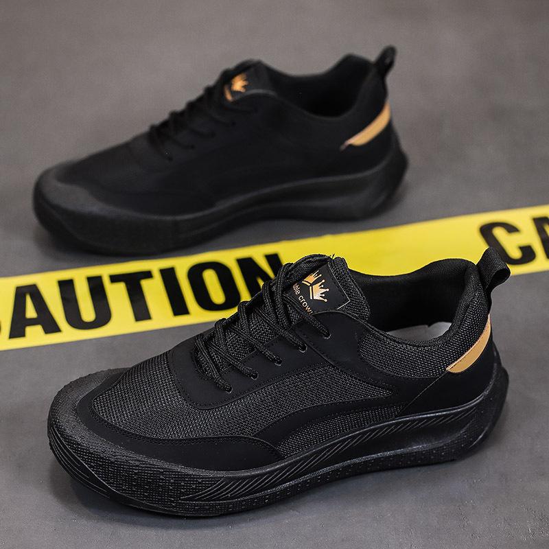 Pantofi noi de plasă pentru bărbați, adidași respirabili, pantofi de primăvară și vară la modă, pantofi casual cu șireturi pentru bărbați