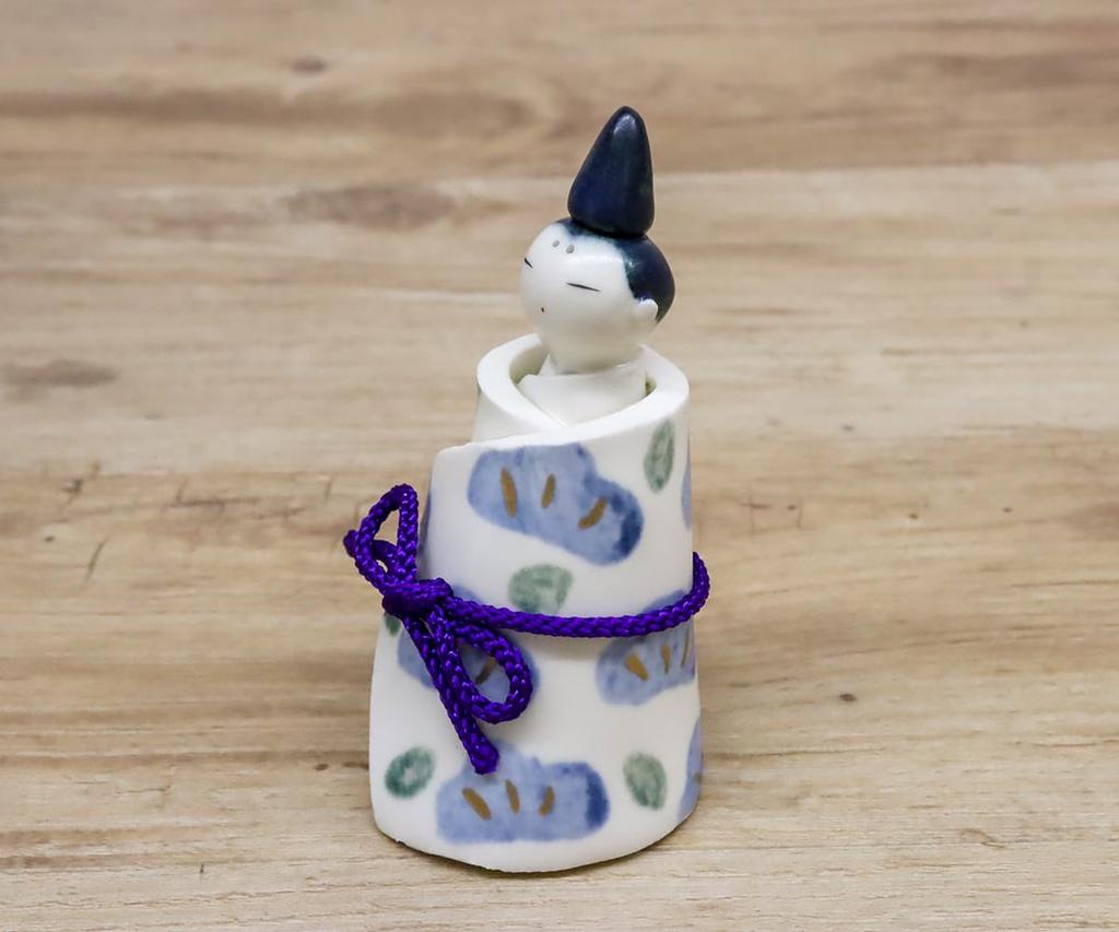 Craftsman House Hina Dolls for White Elegantly Ohina Girls' Day, Tatara, Wrapped,