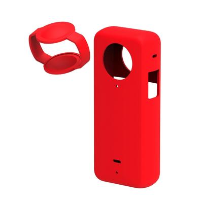 Panoramatický fotoaparát silikonové ochranné pouzdro s krytkou objektivu Shockproof Kompatibilní s Insta360