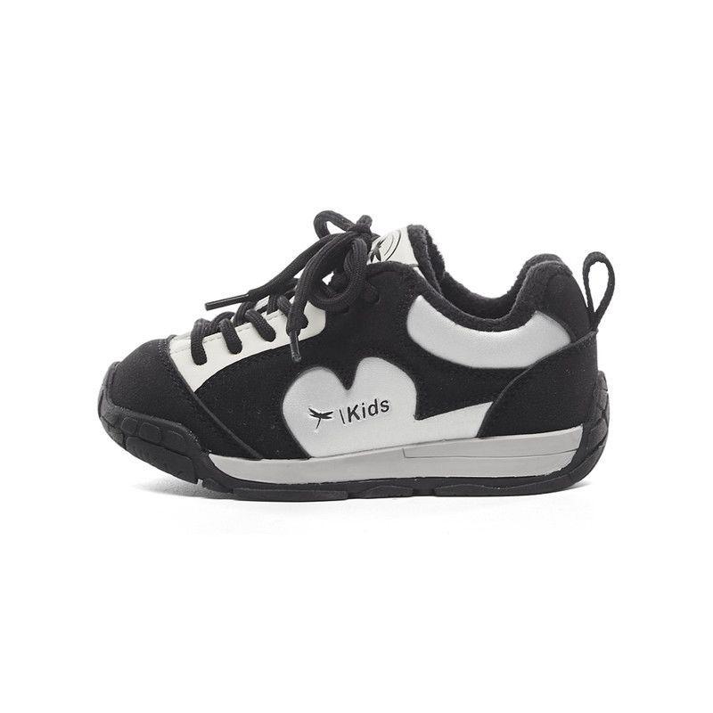 Unisex Children s Winter 2025 Warm Soft Sole Sneakers with Small Flower Design 32