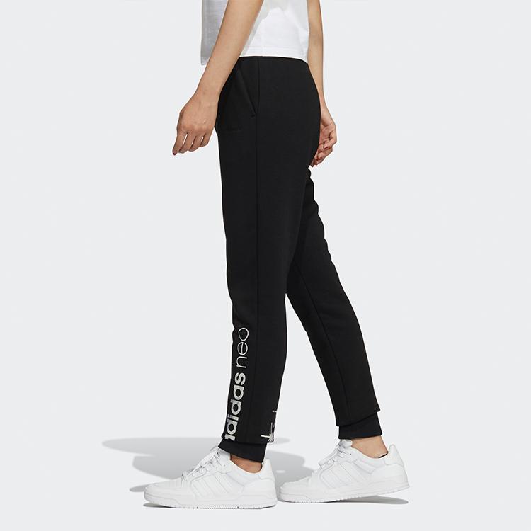 Adidas Neo Tapered Joggers Women Bottoms Black GK8778