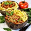 Natural Coconut Bowl 12-15cm Handmade Wooden Tableware Wood Spoon Dessert Fruit Salad Mixing Rice Ramen Bowl Kitchen Dinnerware