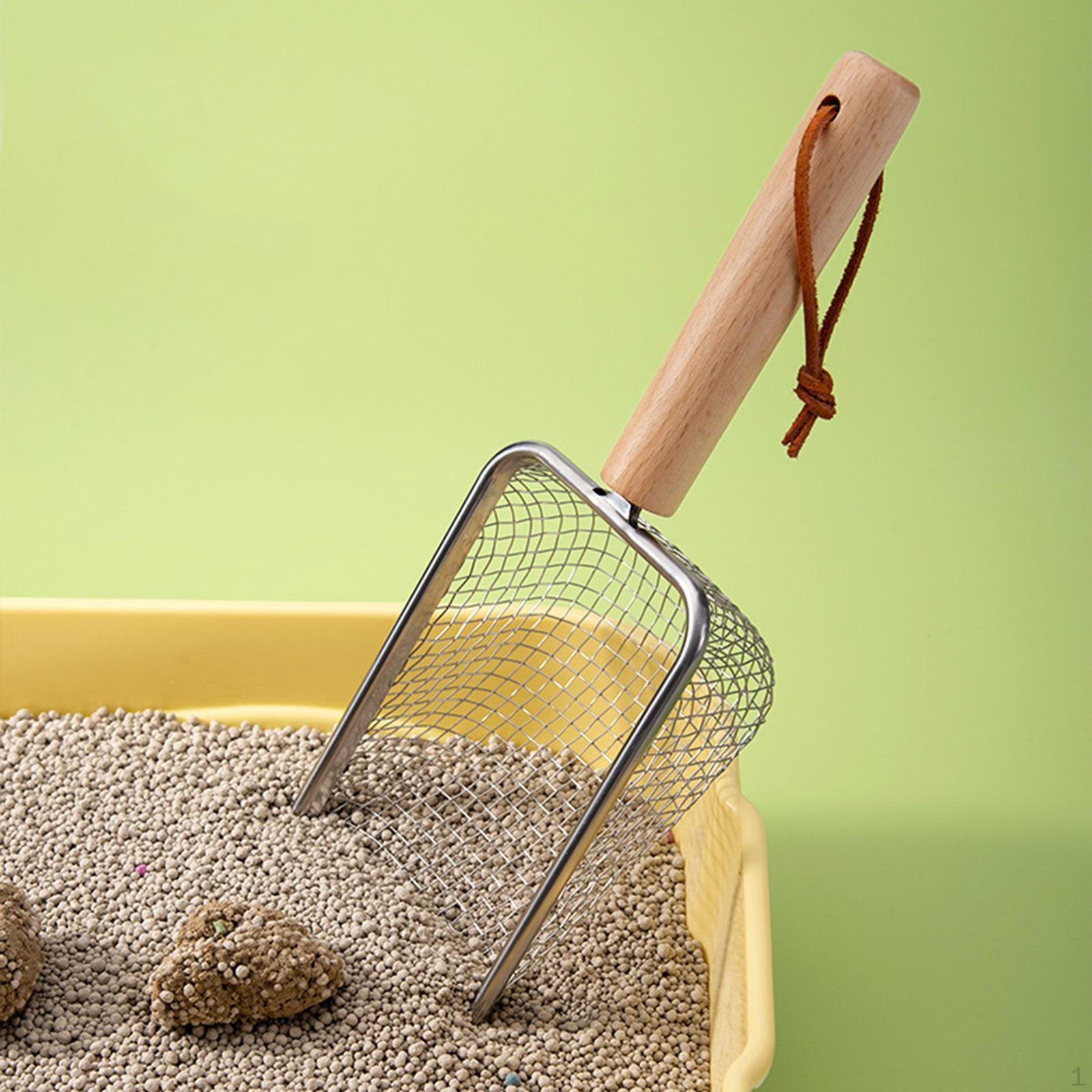 

Просеиватель для кошачьего туалета, портативный просеиватель песка для котят, аквариум 4.3mm Mesh