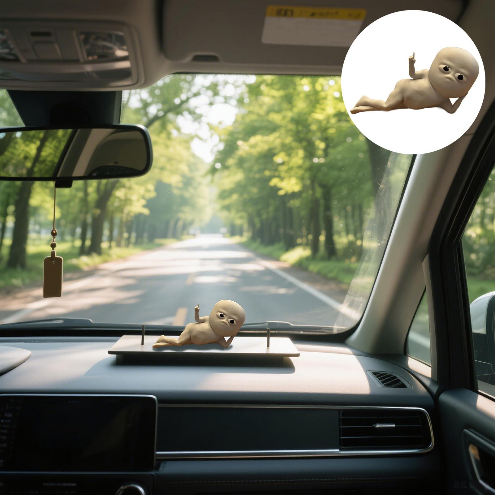 

Маленькие забавные человечки, Маленькие статуэтки, Лежащие статуэтки, Украшения One Size белый