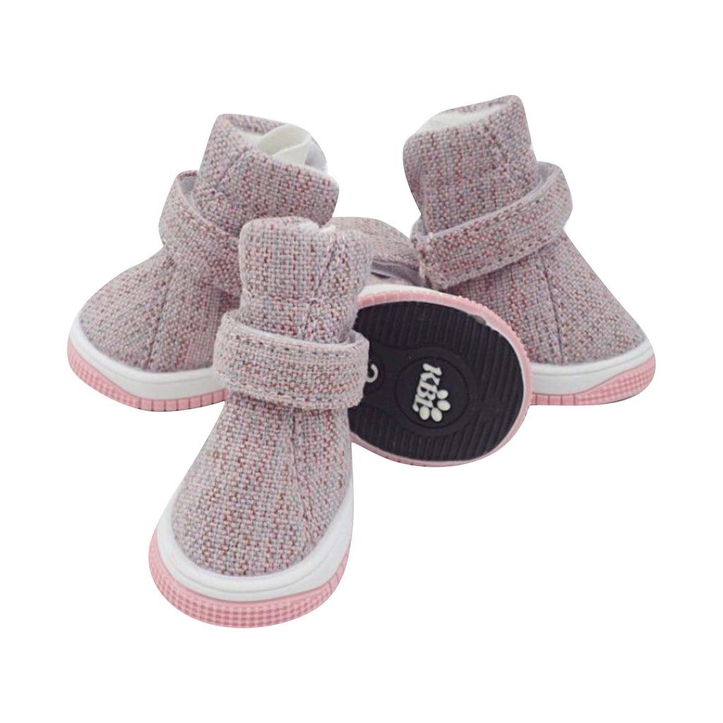 Psí boty Zimní sněhové boty Teplé bavlněné boty