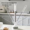 Non-stick Pan Cleaning Brush - Long Handle, Non-Damaging Scrubbing Sponge for Pots and Dishes