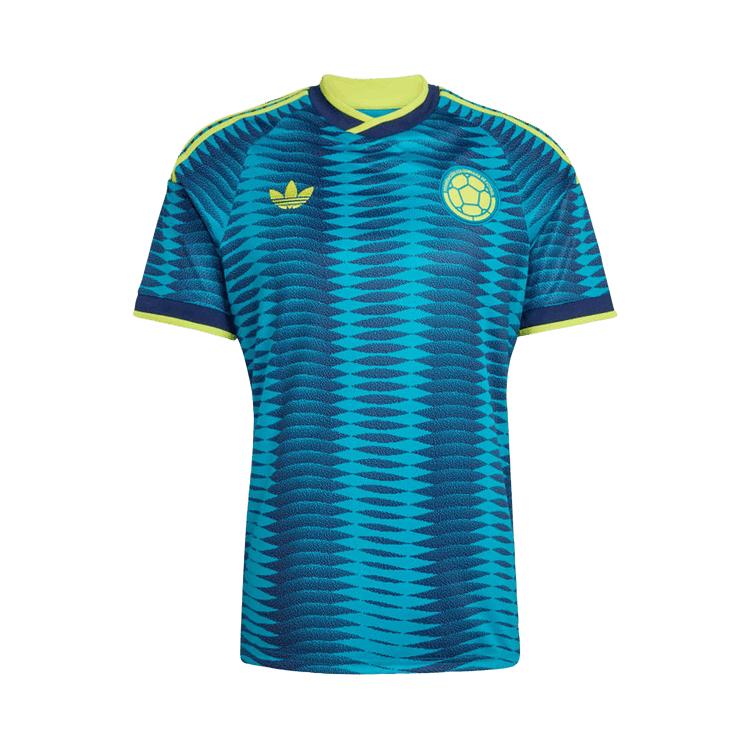 Adidas Colombia 26 Away Jersey Team Navy Blue/Mystery Petrol Men Tops JL6974 S