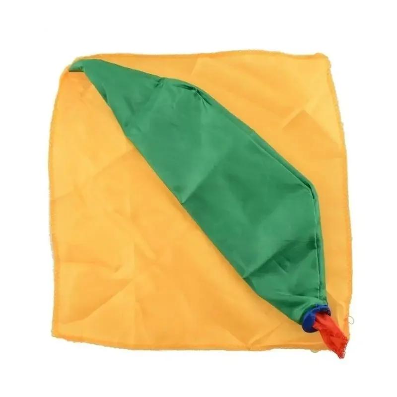 22cm * 22cm Silk Scarf for Magic Trick By Mr. Tricks Joke Props Tools Toys Change Color Kids Childre