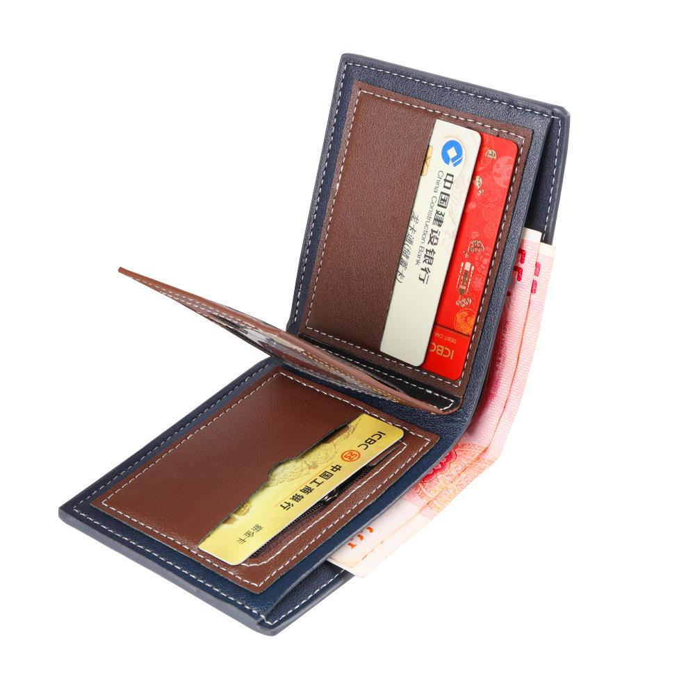 Модный мужской кошелек в полоску — фото 8