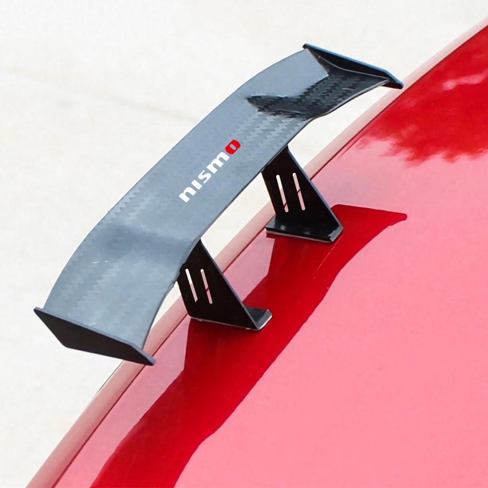 1Pcs Universal Car Tail Wing Mini Modified Trunk Spoiler Air Deflector Decoration For Nissan Nismo Tiida Teana Qashqai X-trail
