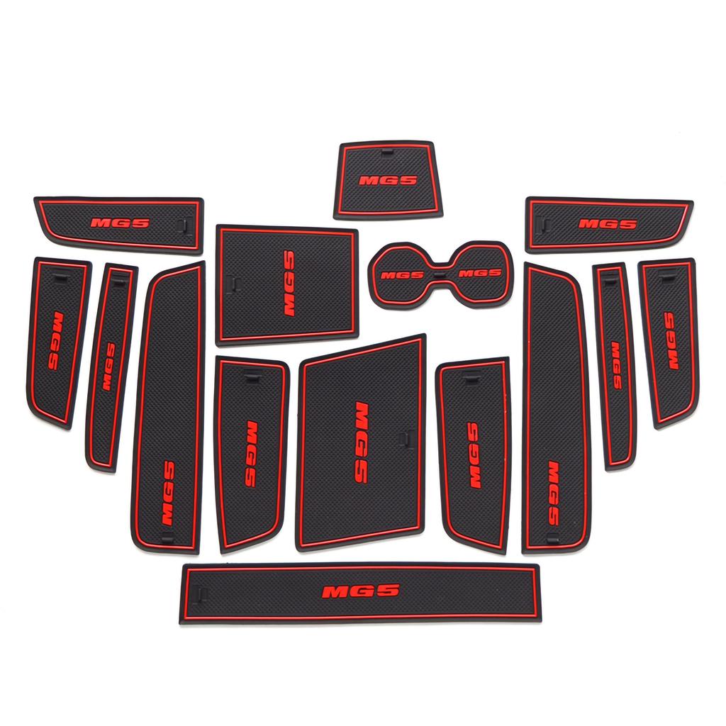 for MG5 MG 5 2025 2025 2025 (AT) Anti-Slip Gate Slot Cup Mat Non-Slip Door Groove Pad Interior Accessories Coaster