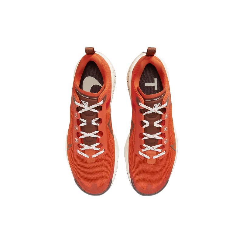 Nike React Terra Kiger 9 Picante Red Sail Earth Dark Pony Sneakers DR2693-600