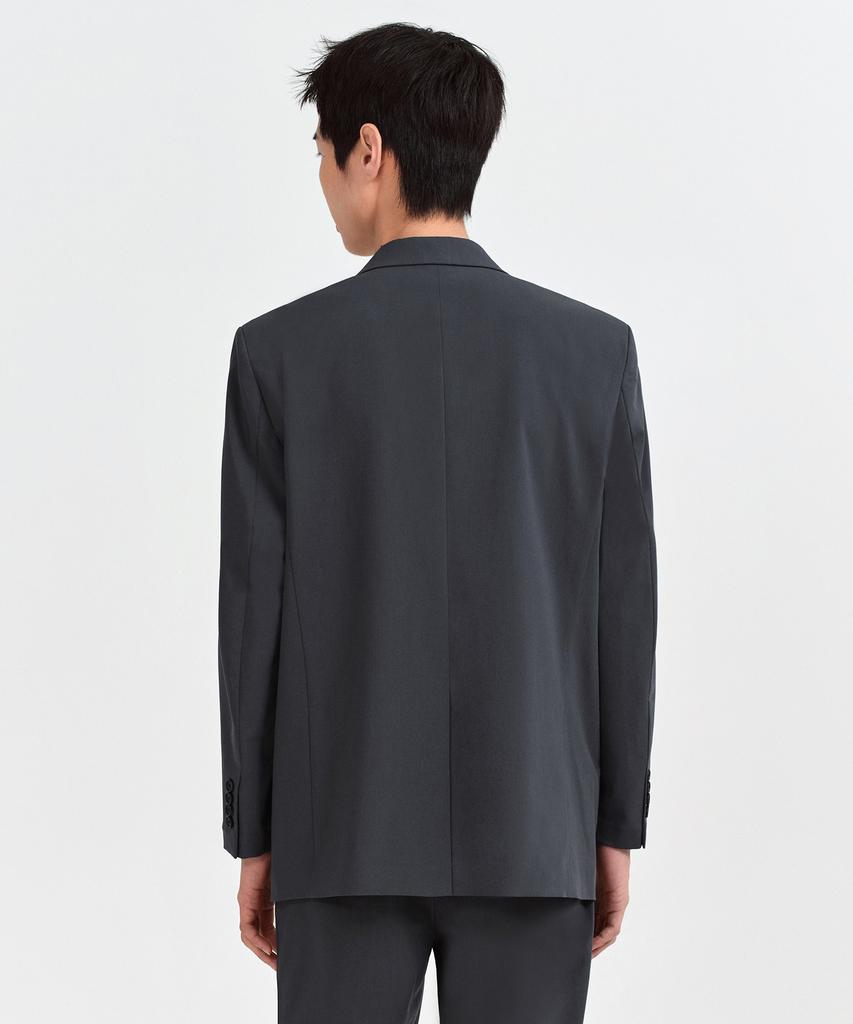 Musinsa Standard [Cooltandard] Relaxed Basic Blazer [Grey]