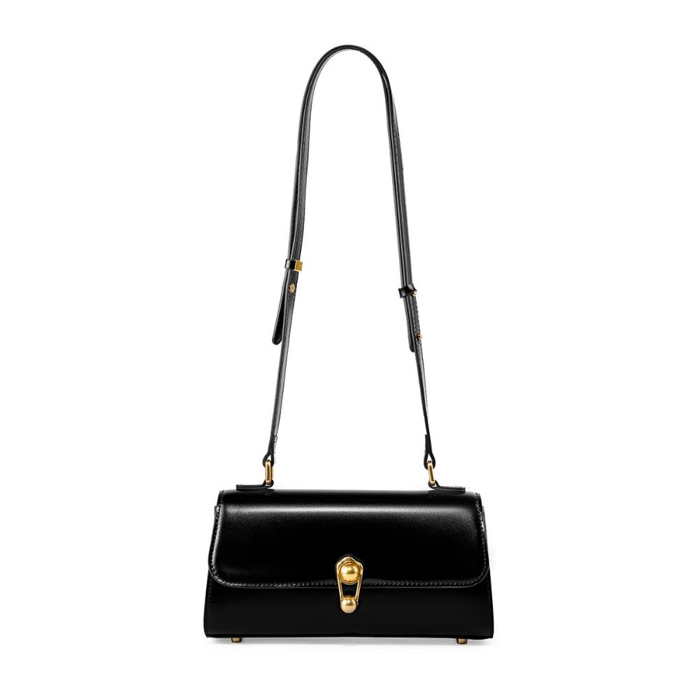 

Новая сумка Женская универсальная кожаная сумка через плечо Сумка-мессенджер чёрный