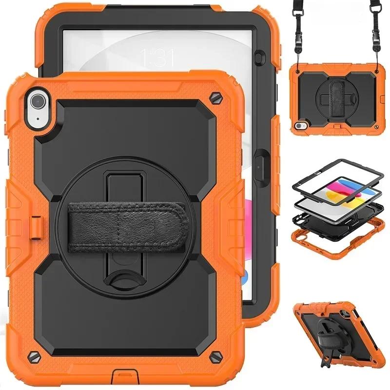 Case For iPad A16 10th 11th Generation 7/8/9th 10.2 Pro 11 12.9 Air 11 13 Air5 4 Mini 7 6 5 4 Shockproof Stand Kids Safe Cover